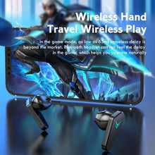 将图片加载到图库查看器，Wireless Earbuds Touch Control Earphone No Delay Noise Reduction Bluetooth Headphone Gaming Headset y Lewith Mic Updated Design with Industrading Sound &amp; Improved Comfort, Long Wireless Range, Up to 24 Hours of Talk Time
