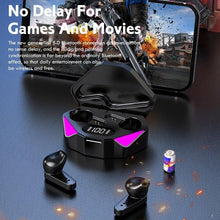 将图片加载到图库查看器，Wireless Earbuds Touch Control Earphone No Delay Noise Reduction Bluetooth Headphone Gaming Headset y Lewith Mic Updated Design with Industrading Sound &amp; Improved Comfort, Long Wireless Range, Up to 24 Hours of Talk Time
