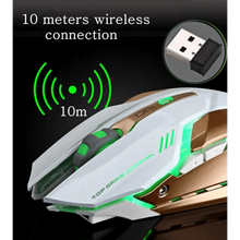 将图片加载到图库查看器，Wireless Gaming Mouse Backlight USB Optical Gamer Computer Mice Laptop Wireless DPI Mice
