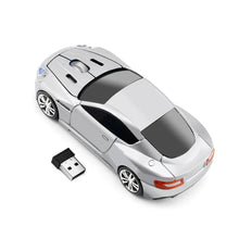 将图片加载到图库查看器，Wireless Mouse Blue Car Shaped Design 1600DPI Mouse USB Optical  Ergonomic 3D Sports Car Mice For Laptop
