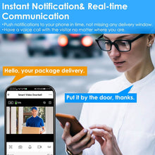 Load image into Gallery viewer, Wireless Smart WIFI Video Doorbell Two Way Audio
