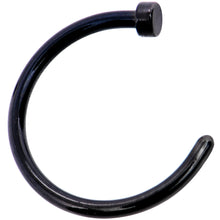 Load image into Gallery viewer, 18G 3/8 Pack Set of 3 Assorted Stainless Steel Nose Hoop Rings
