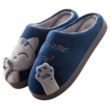Load image into Gallery viewer, Woman Bedroom Winter Slippers Warm Home Slippers Women Shoes Indoor House Slippers Comfy House Shoes Slip On Memory Foam Bedroom Slippers Indoor Home Shoes
