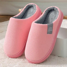 Load image into Gallery viewer, Woman Bedroom Winter Slippers Warm Home Slippers Women Shoes Indoor House Slippers Comfy House Shoes Slip On Memory Foam Bedroom Slippers Indoor Home Shoes
