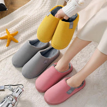 Load image into Gallery viewer, Woman Bedroom Winter Slippers Warm Home Slippers Women Shoes Indoor House Slippers Comfy House Shoes Slip On Memory Foam Bedroom Slippers Indoor Home Shoes
