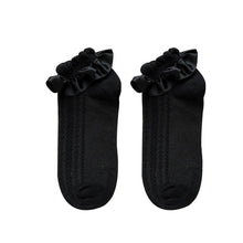 将图片加载到图库查看器，Woman Summer Ruffle Socks Short Socks Nylon Lace Socks Anime Cartoon Sweet Girls Hosiery Cosplay Costumes Accessories
