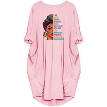 Load image into Gallery viewer, Woman's Long Sleeve Loose Pocket Oversize Tunic Dress
