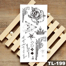 Load image into Gallery viewer, Womans Rose Flower Waterproof Temporary Tattoo Sticker For Arm Body Gorgeous Girls Tattoos
