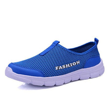 Load image into Gallery viewer, Women Breathable Mesh Casual Mens Shoes Summer Sneakers Footwear Running Shoes Men's Slip-on Ultra Lightweight Breathable Walking Shoes Non Slip Athletic Fashion Espadrilles
