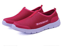 Load image into Gallery viewer, Women Breathable Mesh Casual Mens Shoes Summer Sneakers Footwear Running Shoes Men's Slip-on Ultra Lightweight Breathable Walking Shoes Non Slip Athletic Fashion Espadrilles
