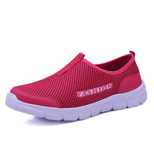 Load image into Gallery viewer, Women Breathable Mesh Casual Mens Shoes Summer Sneakers Footwear Running Shoes Men's Slip-on Ultra Lightweight Breathable Walking Shoes Non Slip Athletic Fashion Espadrilles
