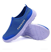 Load image into Gallery viewer, Women Breathable Mesh Casual Mens Shoes Summer Sneakers Footwear Running Shoes Men's Slip-on Ultra Lightweight Breathable Walking Shoes Non Slip Athletic Fashion Espadrilles
