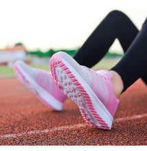 Load image into Gallery viewer, Women Casual Fashion Breathable Walking Mesh Lace Up Flat Sneakers Running Summer Sports Sneakers Fashion Casual Shoe Breathable Mesh Design
