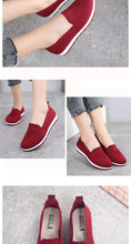 Load image into Gallery viewer, Women Casual Light Espadrilles Breathable Mesh Summer Vulcanized Shoes Woman Flats Women Work Shoes Breathable Mesh Slip-On Shoes Women Mesh Running Casual Espadrilles
