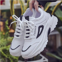 Load image into Gallery viewer, Women Casual Shoes Colorful Sneakers Flat Thick Sole Lightweight Air Cushion Gym Fashion Shoes Breathable Sport Air Fitness Walking Running Athletic Sneakers
