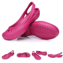 Load image into Gallery viewer, Women Clogs Modern Sandals Home Non-slip Summer Shoes Flat Slippers Plastic Waterproof Garden Shoes Classic Clog Casual Slip On Water Shoe Sandal Indoor Outdoor Slipper

