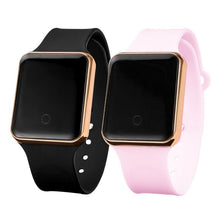 Load image into Gallery viewer, Women Digital Watch Luxury LED Mens Sport Wristwatch Electronic Watches Silicone Bracelet Classic Square Face Unisex Women's Men's Digital Multifunction Outdoor Casual Watch
