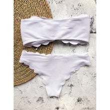 将图片加载到图库查看器，Women Dot Bikini Women Two Piece Swimsuit Women's Bikini Set Swimsuit Micro Strapless 2 Piece Bathing Suit Tie Side Bikini Bottoms Push Up Swimwear Bathing Suit Beach Wear Swimming Suit

