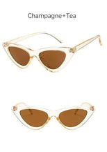 Load image into Gallery viewer, Women Elegant Black Summer Sunglasses Stylish New Popular Cat Eye Design Sunglasses For Woman New Small Eyewear Shades For Women Retro Summer Design Glasses
