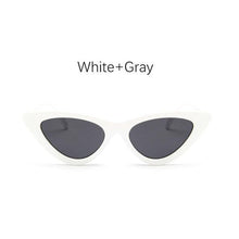 Load image into Gallery viewer, Women Elegant Black Summer Sunglasses Stylish New Popular Cat Eye Design Sunglasses For Woman New Small Eyewear Shades For Women Retro Summer Design Glasses
