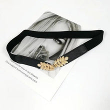将图片加载到图库查看器，Women Elegant Elastic Stretch Wide Dress Belt  Big Chain Waistbands For Women Luxury Party Belts For Dresses
