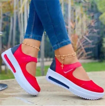 Load image into Gallery viewer, Women Elegant Sneakers Thick Bottom Women Casual Shoes Athletic Road Running Mesh Breathable Casual Sneakers Lace Up Comfort Sports Sneakers
