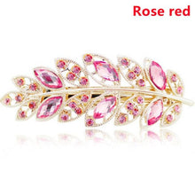 Load image into Gallery viewer, Women Fashion Rhinestone Horsetail Hairpin Spring Clip Ladies Luxury Jewelry Crystal Side Clip Gorgeous Ponytail Holder Hair Accessories For Women

