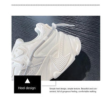 Load image into Gallery viewer, Women Fashion Sneakers Casual Leather Sports Shoes Sneakers Comfortable Walking Footwear Fashion New Lightweight Casual Thick Sneakers
