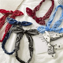 Load image into Gallery viewer, Women Fashion Sweet Retro Print Headbands

