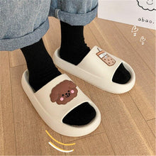 Load image into Gallery viewer, Women Flip Flops Indoor Soft Non Slip Slippers Summer Fashion New Flat Beach Casual Cats Dogs Shoes Open Toe Soft Slippers Soft Shower Bath Pool Gym House Slipper
