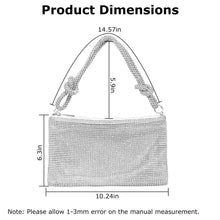 Load image into Gallery viewer, Women Glitter Evening Bags Shiny Rhinestone Handbag Purses
