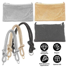 Load image into Gallery viewer, Women Glitter Evening Bags Shiny Rhinestone Handbag Purses
