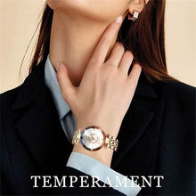 Load image into Gallery viewer, Women Golden and Silver Classic Quartz Watch
