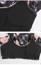 将图片加载到图库查看器，Women High Waist Bikini Plus Size Swimwear Summer Swimsuit Beach Bathing Suit Ruffle Bikini  Floral Printed Ruffle High Waist Bikini Set Women's Tummy Control Bathing Suit Swimsuit Flounce Peplum
