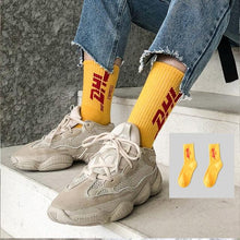 将图片加载到图库查看器，Women Korea Funny Socks Long Socks Black Cool Socks Harajuku GD Hip Hop Cotton Skateboard Socks Men New Trend Daisy Socks Men
