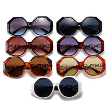 Load image into Gallery viewer, Women Large Hexagon Inspired Sunglasses Fashionable Big Frame &amp; Polygonal Ladies Sunglasses Classic Retro Shape Street Shooting Sunglasses For Men And Women Sunglasses
