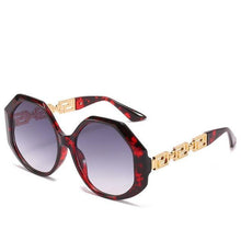 Load image into Gallery viewer, Women Large Hexagon Inspired Sunglasses Fashionable Big Frame &amp; Polygonal Ladies Sunglasses Classic Retro Shape Street Shooting Sunglasses For Men And Women Sunglasses
