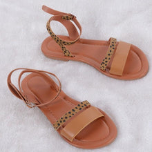将图片加载到图库查看器，Women Luxury Party Sandals Fashion Summer Casual Black Business Sandals Buckle Straps Beach Shoes Retro Fashion Summer Women Shoes Print Casual Sandals
