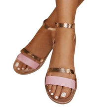 将图片加载到图库查看器，Women Luxury Party Sandals Fashion Summer Casual Black Business Sandals Buckle Straps Beach Shoes Retro Fashion Summer Women Shoes Print Casual Sandals
