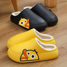 Load image into Gallery viewer, Women Men Slippers Summer Beach Slides Winter Sandals Flip Flops Duck Platform Thick Soled Couples Bathroom Quick Drying EVA Open Toe Soft Slippers Thick Lightweight Slippers
