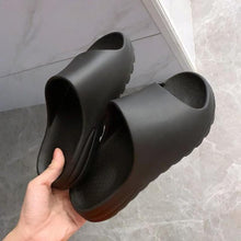 将图片加载到图库查看器，Women Men Summer Slippers Beach Slides Sandals Cartoon Flip Flops Thick Soled Boys Girls Couples Bathroom Shoes Non-Slip Quick Drying Soft Massage Slides Comfortable Lightweight Open Toe Pool Spa Sandals
