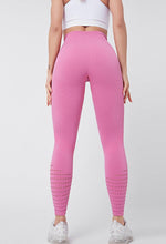 将图片加载到图库查看器，Women Mesh Leggings High Waist Seamless Fitness Leggings Fashion Female Gym Workout Leggings Seamless Gym Running Stylish Tight Athletic Leggings Soft Active Legging For Women
