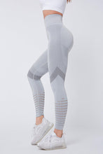 将图片加载到图库查看器，Women Mesh Leggings High Waist Seamless Fitness Leggings Fashion Female Gym Workout Leggings Seamless Gym Running Stylish Tight Athletic Leggings Soft Active Legging For Women
