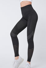 将图片加载到图库查看器，Women Mesh Leggings High Waist Seamless Fitness Leggings Fashion Female Gym Workout Leggings Seamless Gym Running Stylish Tight Athletic Leggings Soft Active Legging For Women
