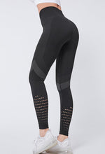 将图片加载到图库查看器，Women Mesh Leggings High Waist Seamless Fitness Leggings Fashion Female Gym Workout Leggings Seamless Gym Running Stylish Tight Athletic Leggings Soft Active Legging For Women
