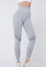 将图片加载到图库查看器，Women Mesh Leggings High Waist Seamless Fitness Leggings Fashion Female Gym Workout Leggings Seamless Gym Running Stylish Tight Athletic Leggings Soft Active Legging For Women
