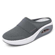 Load image into Gallery viewer, Women Mesh Lightweight Shoes Modern Clogs Female Air Cushion Sandals Thick Bottom Sneakers Air Cushion Slip-On Walking Shoes Breathable Casual Outdoor Walk Sneakers With Arch Support
