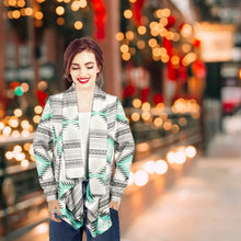 将图片加载到图库查看器，Women Open Front Long Sleeve Cardigan
