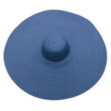 Load image into Gallery viewer, Women Oversized Foldable Summer Large Wide Hat Beach Straw Hat Cute Sun Cap Retro Foldable Handmade Big Hats Ladies UV Protection Hat Vintage Summer Sun Beach Hats

