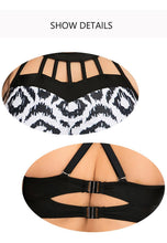 将图片加载到图库查看器，Women Push Up Bikini Sets Swimwear Women Swimsuit  Plus Larges Size Bathing Swimming  Suits Beachwear Women's Swimsuits Halter Push Up Bikini Two Piece Bathing Suits Women Plus Size Bikini
